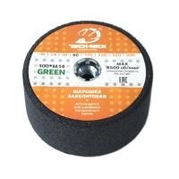 Шарошка бакелитовая прямая Green TECH-NICK D100/M14/№120