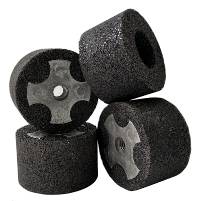 Шарошка абразивная цилиндрическая D80/М14/№60