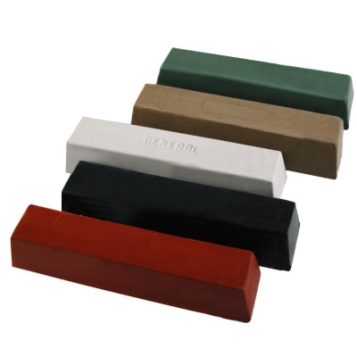Полировальная паста в брусках GENERAL Abrasiva Supergloss, красный, 0,5 кг
